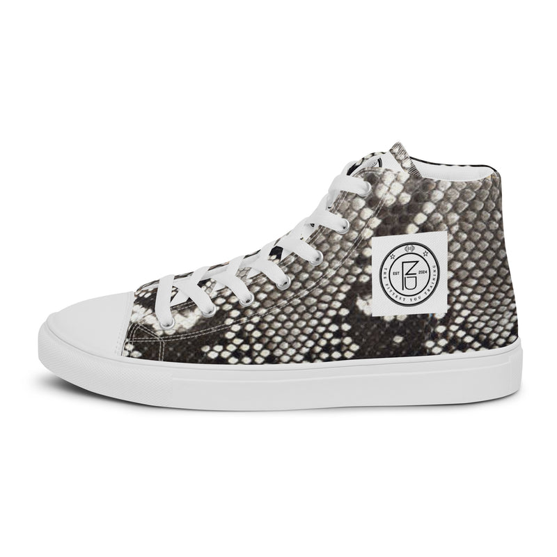 DzThreaDz. TFY Men’s high top canvas shoes