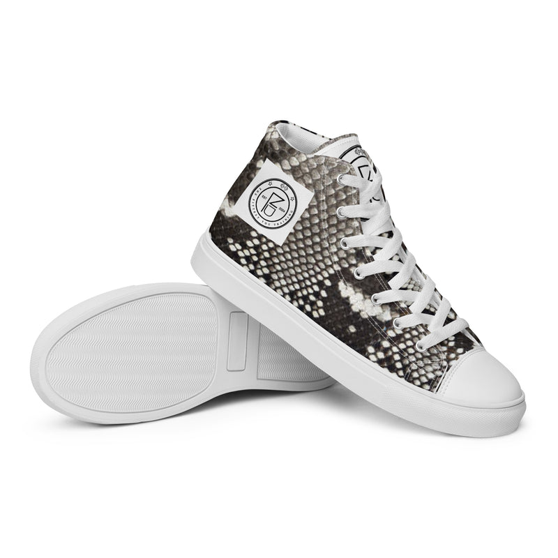 DzThreaDz. TFY Men’s high top canvas shoes