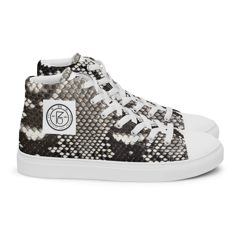 DzThreaDz. TFY Men’s high top canvas shoes