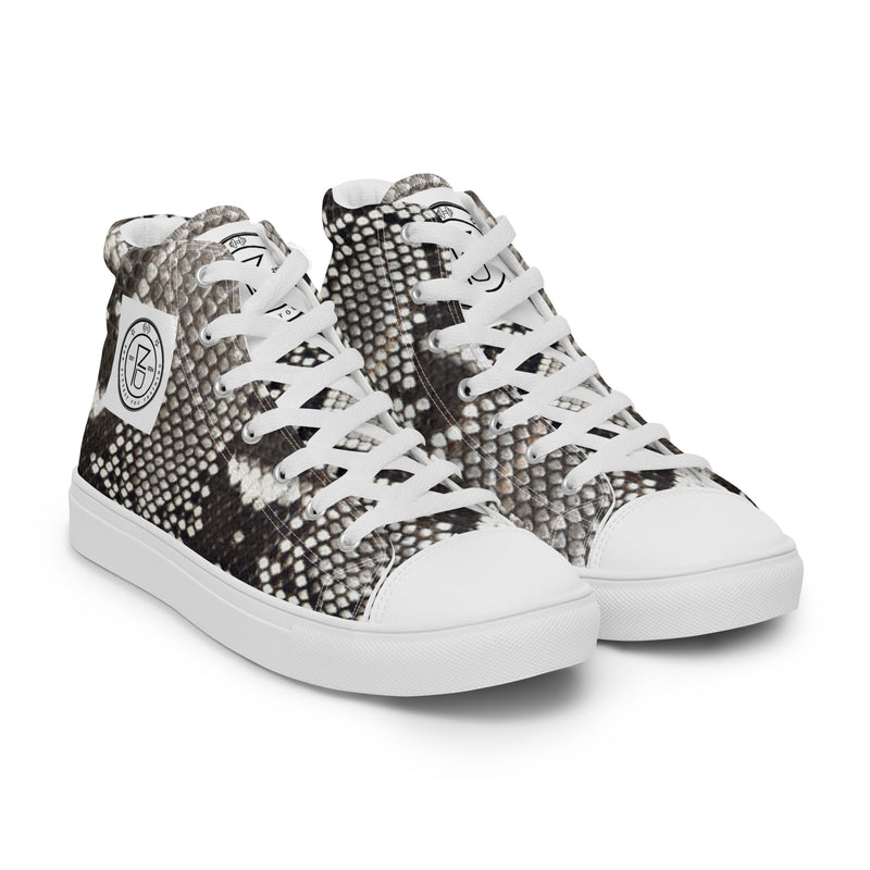 DzThreaDz. TFY Men’s high top canvas shoes