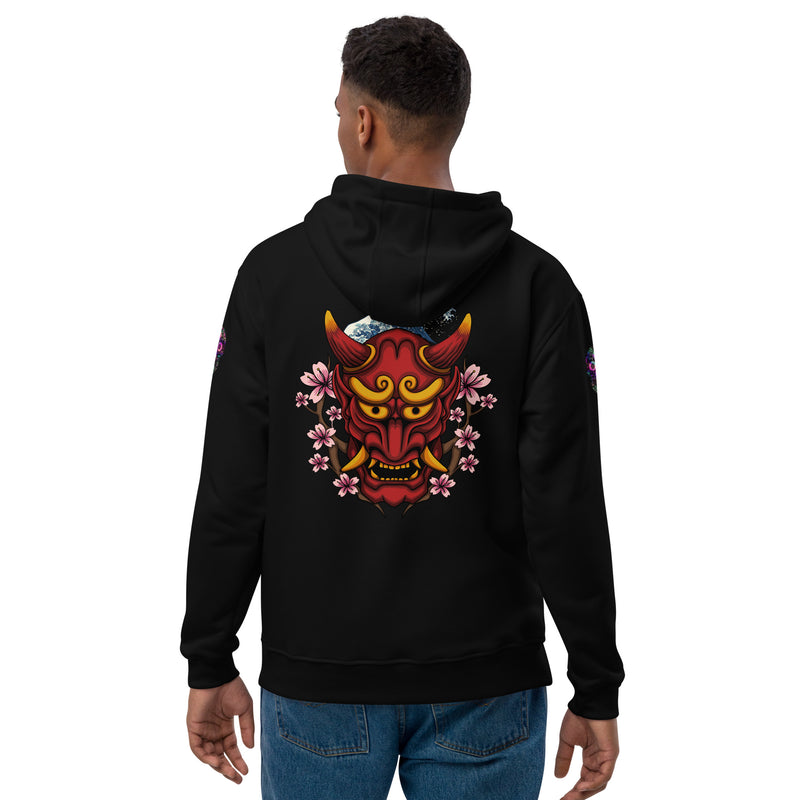 DzThreaDz. Japanese Mask Premium eco hoodie