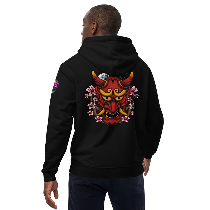 DzThreaDz. Japanese Mask Premium eco hoodie