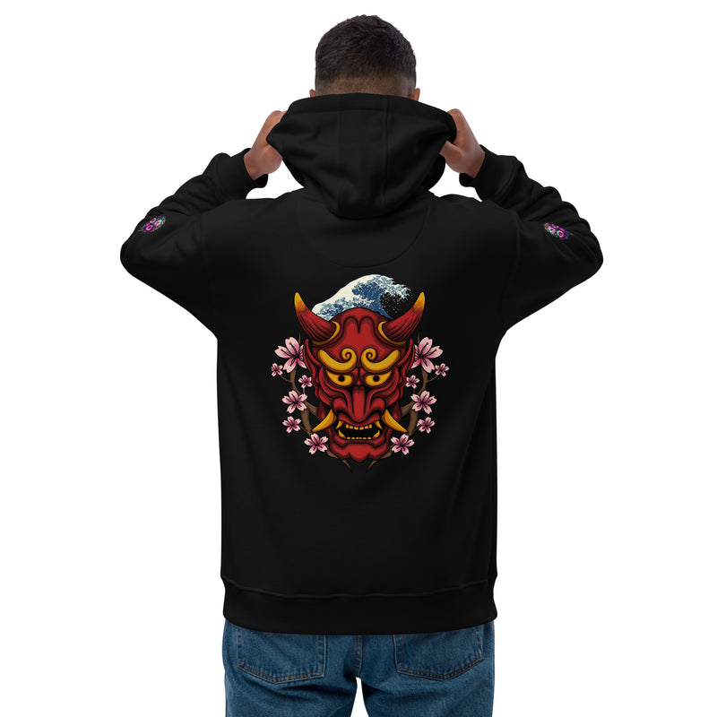 DzThreaDz. Japanese Mask Premium eco hoodie