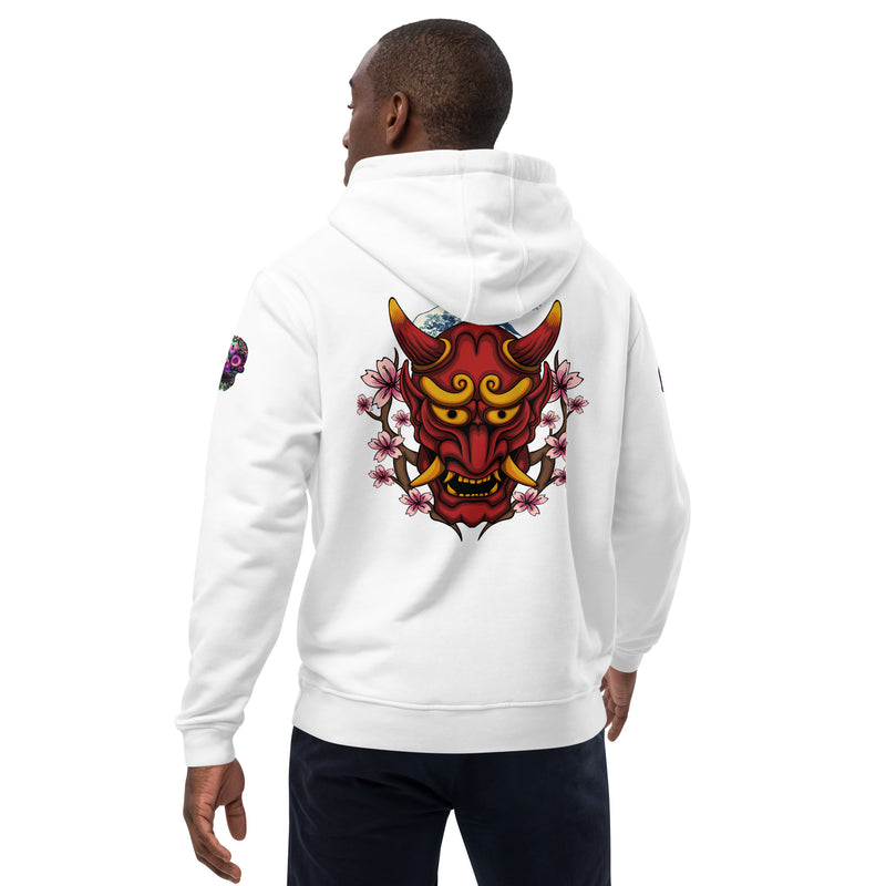 DzThreaDz. Japanese Mask Premium eco hoodie