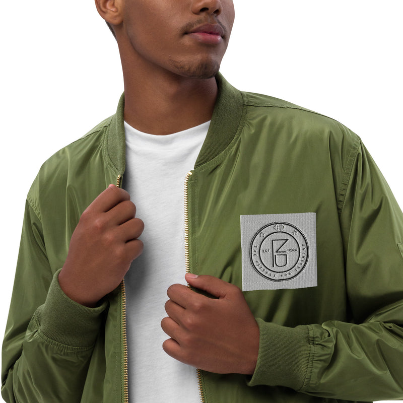 DzThreaDz. TFYT Premium recycled bomber jacket