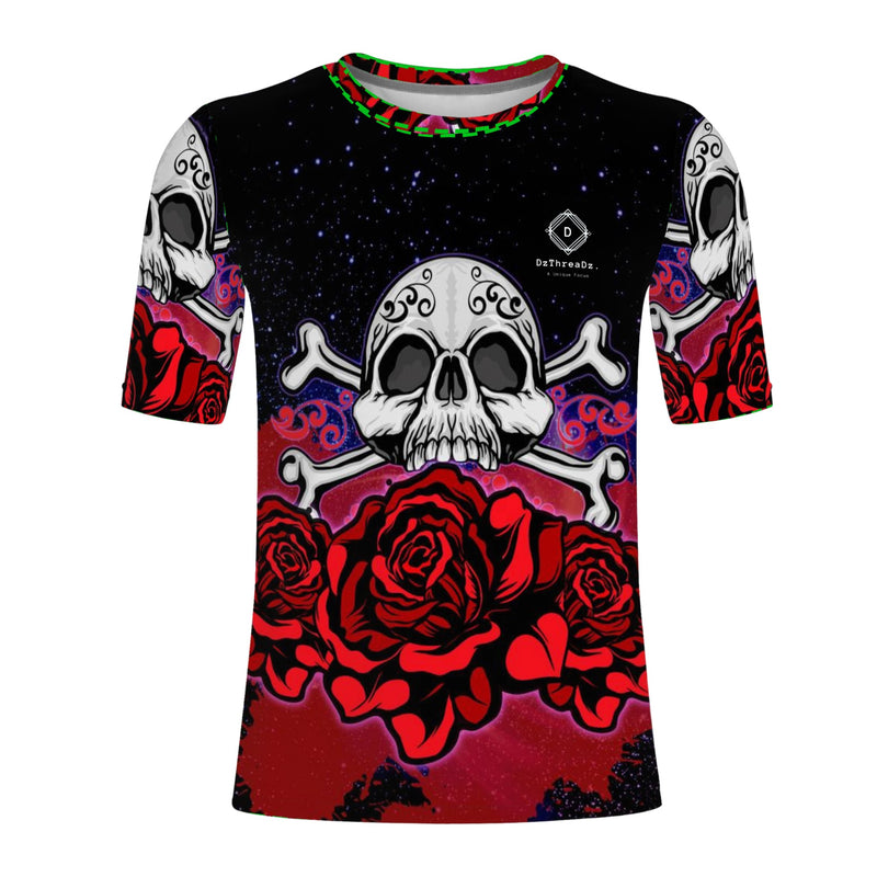 DzThreaDz. Rose Skull T-shirts