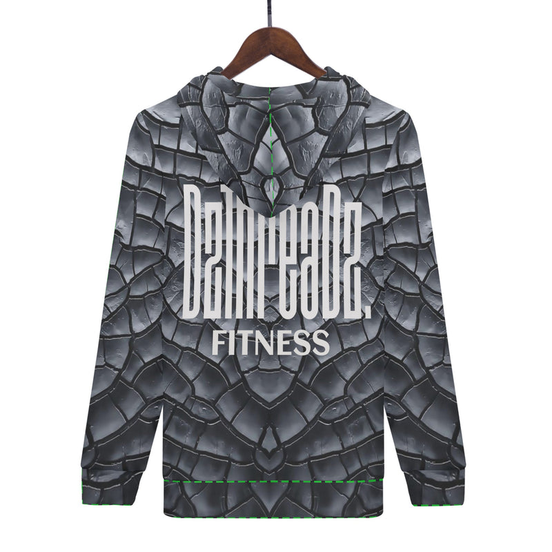 DzThreaDz. Fitness Zip Hoodie