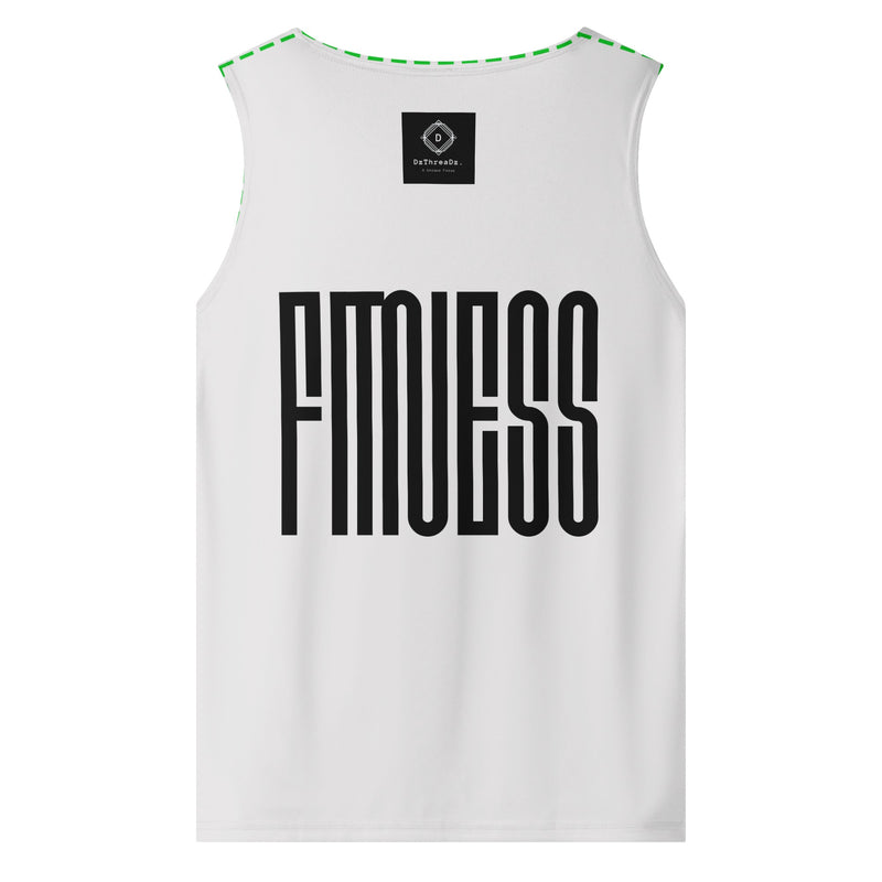 DzThreaDz. Fitness Print Vest Shirt