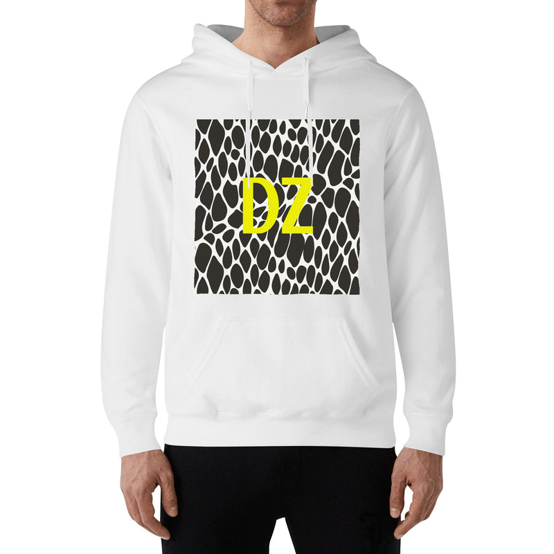 DzThreaDz. Front & Back Printing Adult Cotton Hoodie