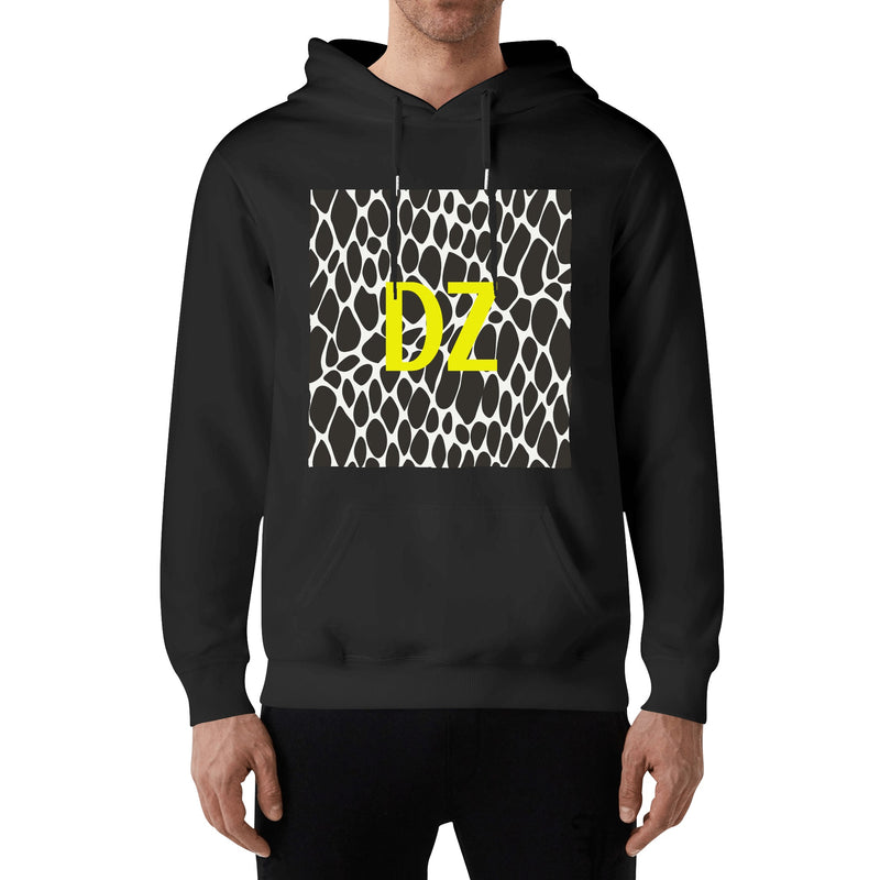 DzThreaDz. Front & Back Printing Adult Cotton Hoodie