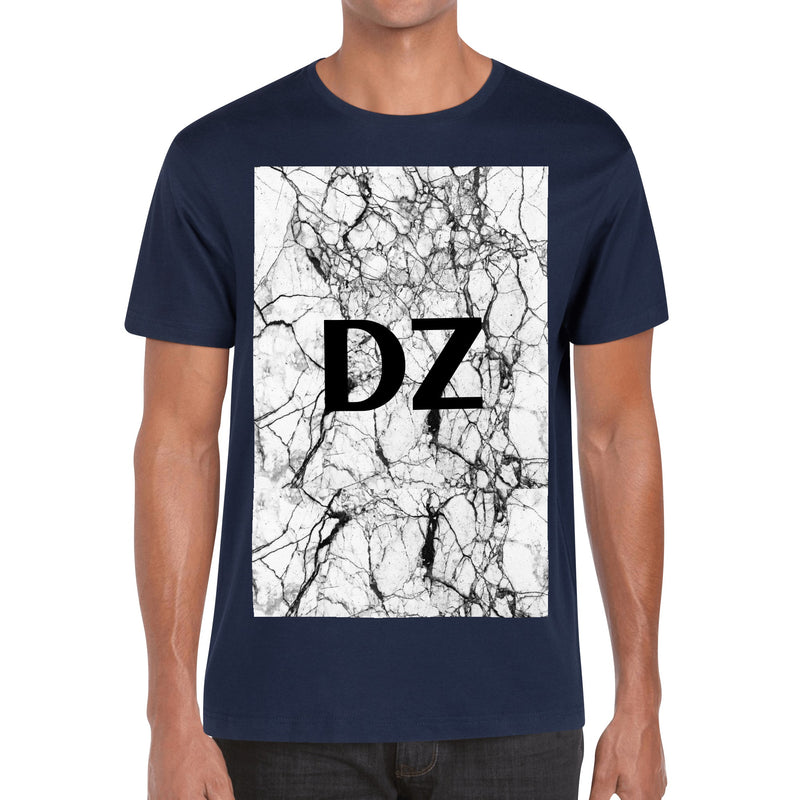 DzThreaDz.Men's Cotton Front Back Printing T Shirt