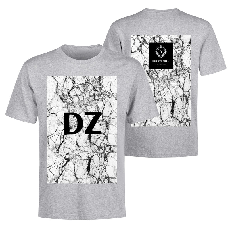 DzThreaDz.Men's Cotton Front Back Printing T Shirt