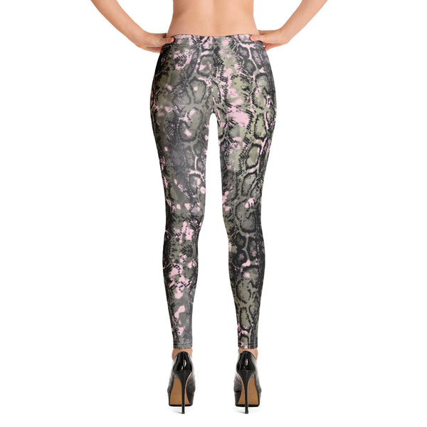 DzThreaDz. Snake Print Premium Leggings