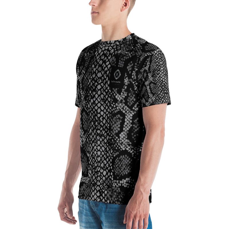 DzThreaDz. Snake Print Men's t-shirt