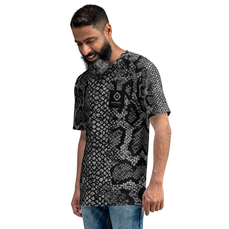 DzThreaDz. Snake Print Men's t-shirt