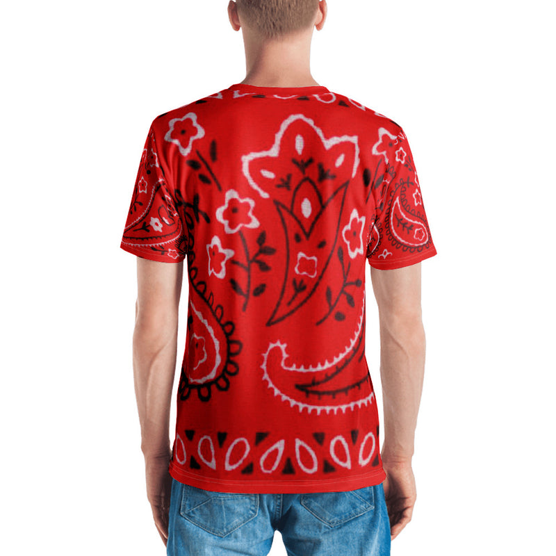 DzThreaDz. Red Bandana Men's T-shirt