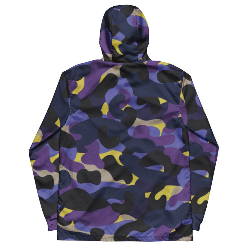 DzThreaDz. Purple Camo Men’s windbreaker