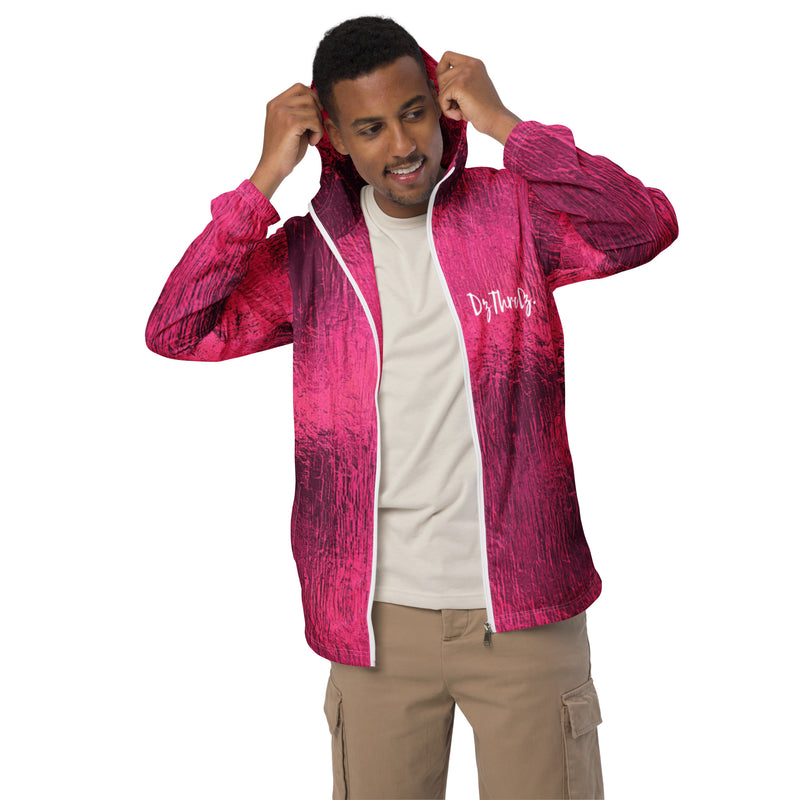 DzThreaDz. Hot Pink Unisex windbreaker