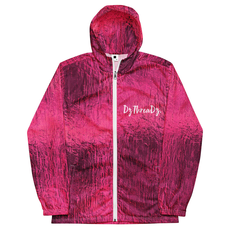 DzThreaDz. Hot Pink Unisex windbreaker