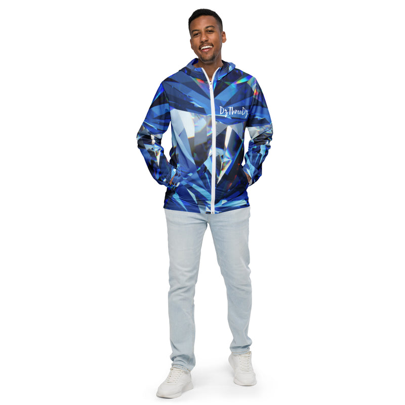 DzThreaDz. Diamond Print Men’s windbreaker