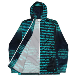 DzThreaDz. Digital Men’s windbreaker