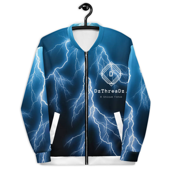 DzThreaDz. Lightening Unisex Bomber Jacket