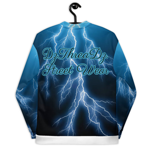 DzThreaDz. Lightening Unisex Bomber Jacket