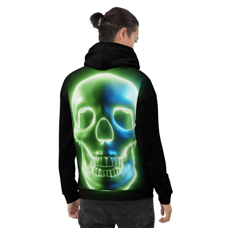 DzThreaDz. Skull Unisex Hoodie