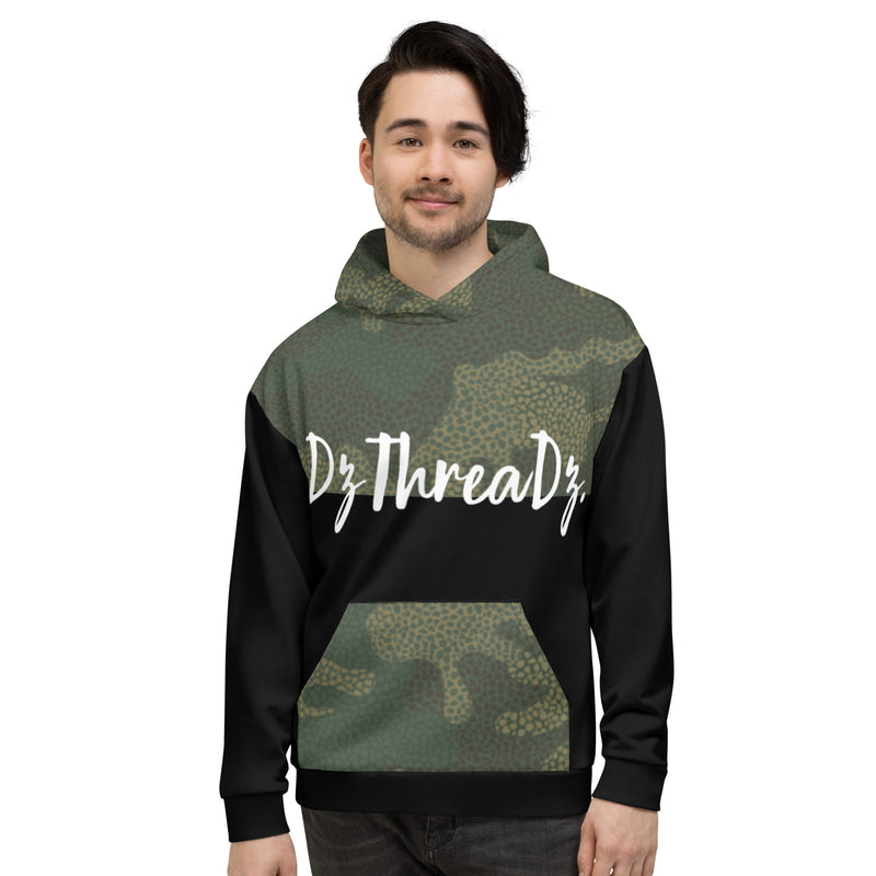 DzThreaDz. Camo Unisex Hoodie