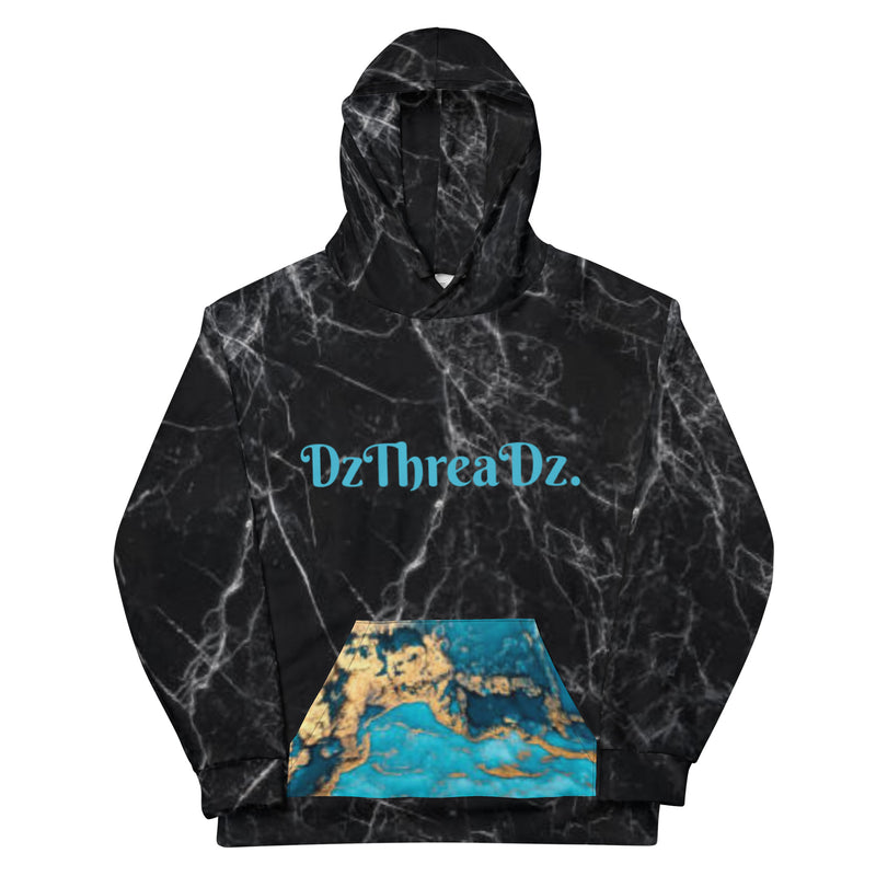 DzThreaDz. Marble Unisex Hoodie