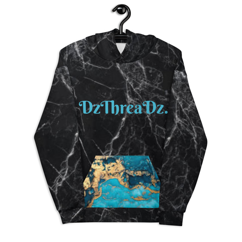 DzThreaDz. Marble Unisex Hoodie