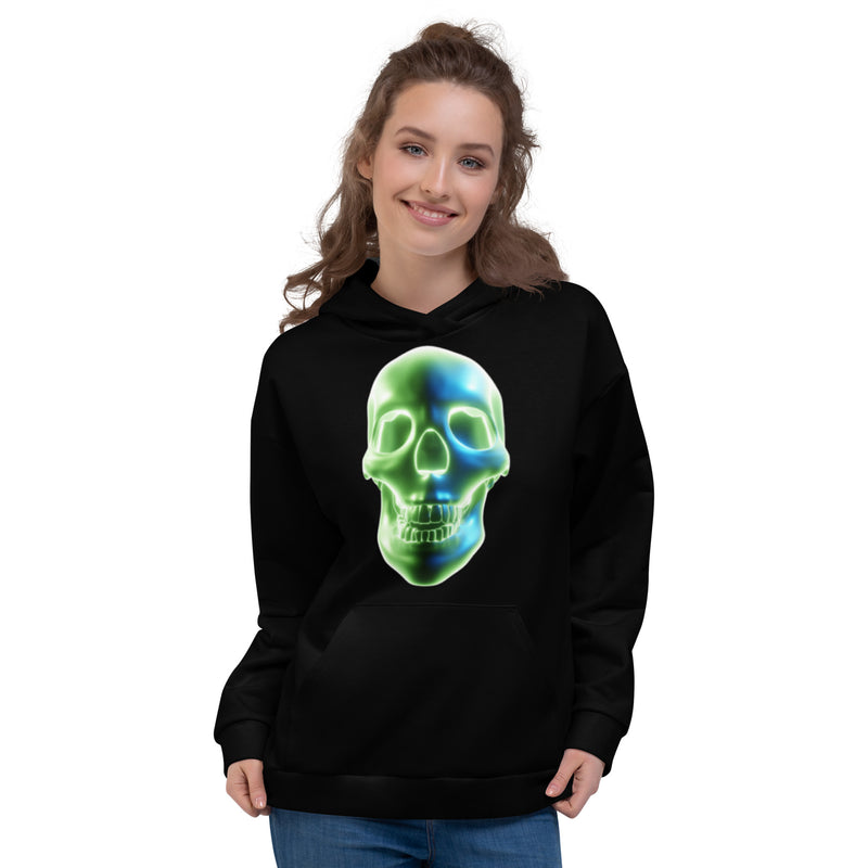 DzThreaDz. Skull Unisex Hoodie