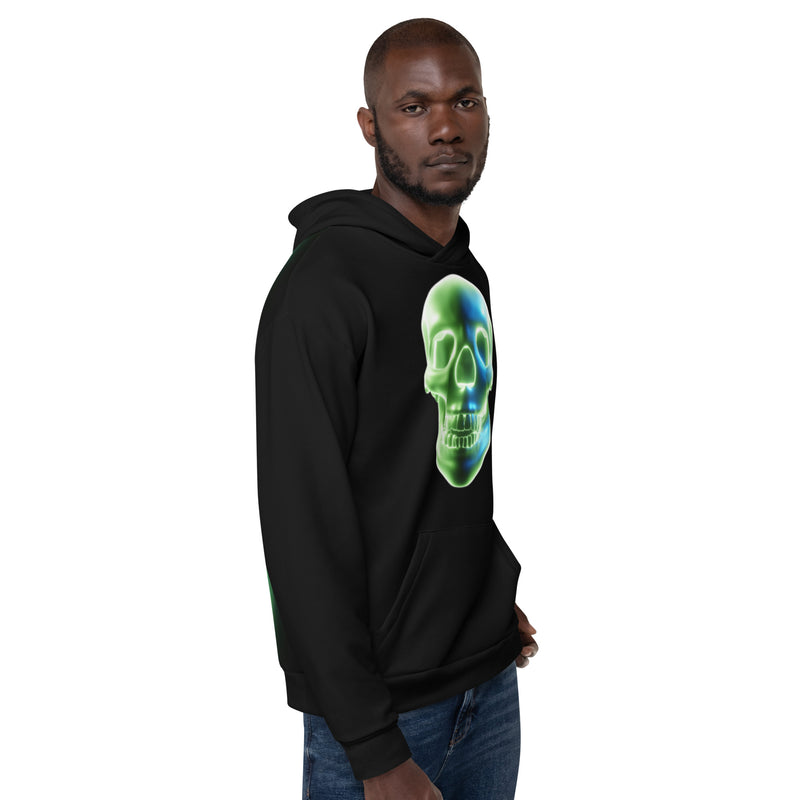 DzThreaDz. Skull Unisex Hoodie