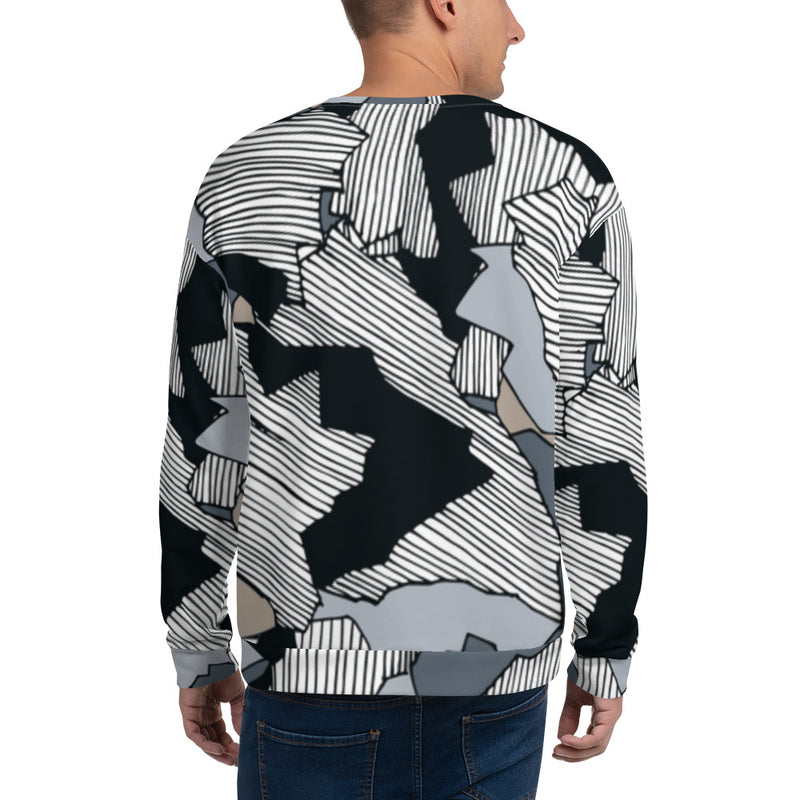 DzThreaDz. Rock Camo Unisex Sweatshirt