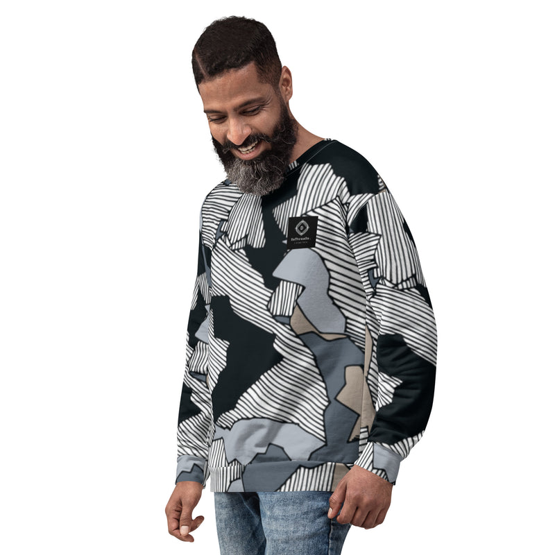 DzThreaDz. Rock Camo Unisex Sweatshirt