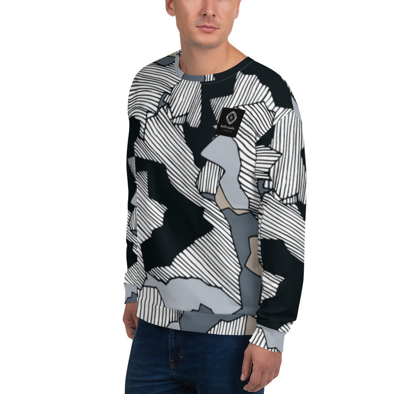 DzThreaDz. Rock Camo Unisex Sweatshirt