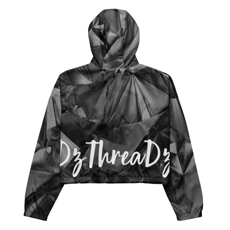 DzThreaDz. Diamond Collection Women’s cropped windbreaker