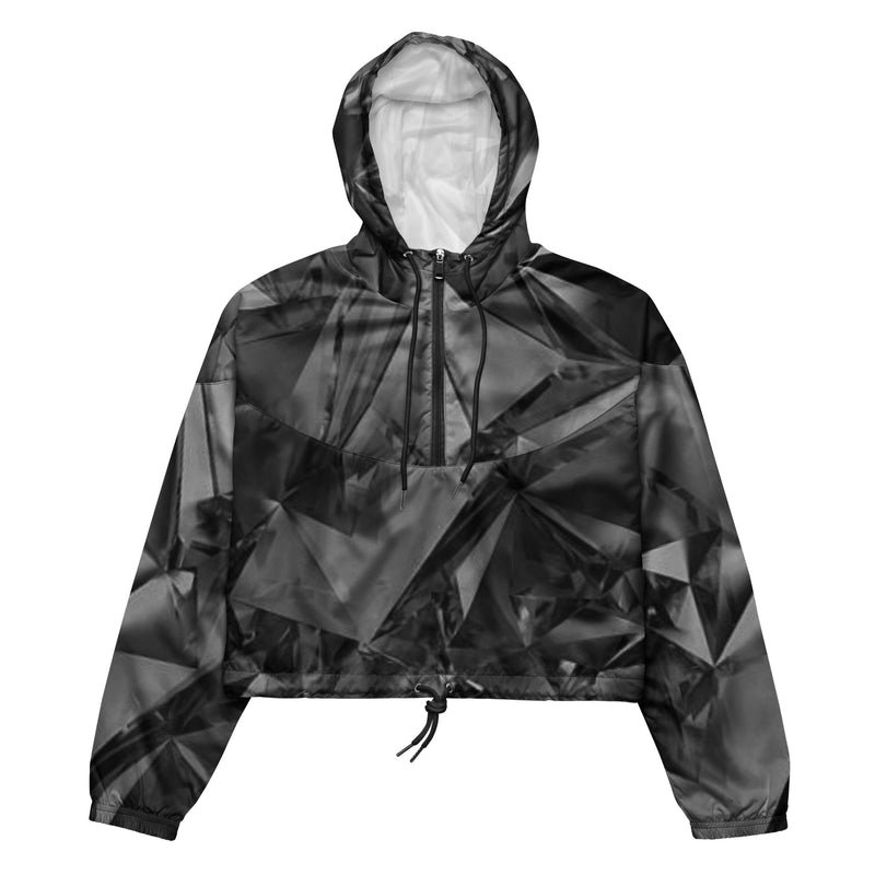 DzThreaDz. Diamond Collection Women’s cropped windbreaker