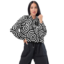 DzThreaDz. Circle Women’s cropped windbreaker