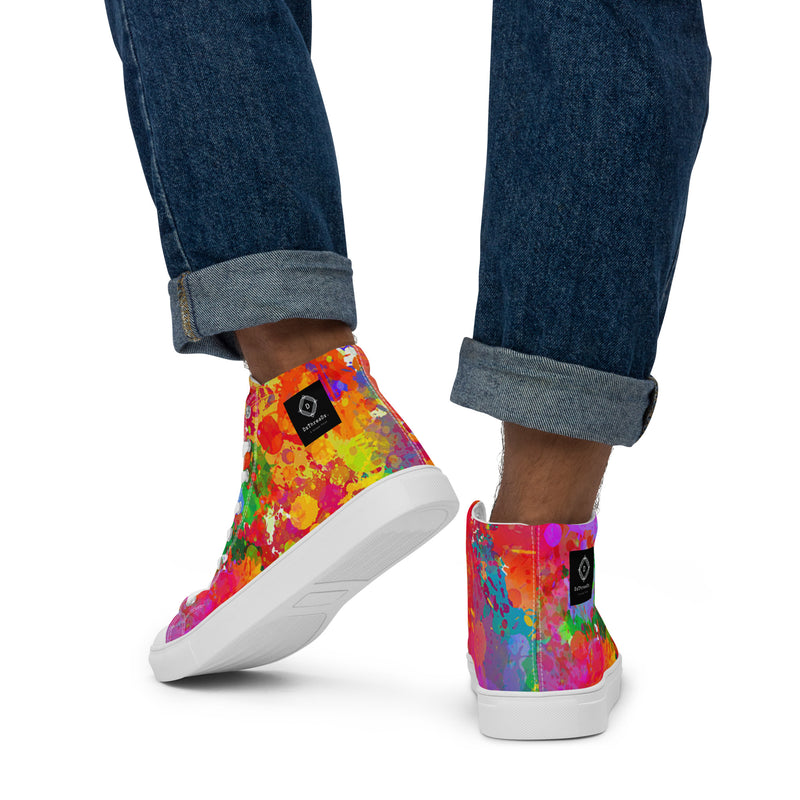 DzThreaDz. Men’s high top canvas shoes