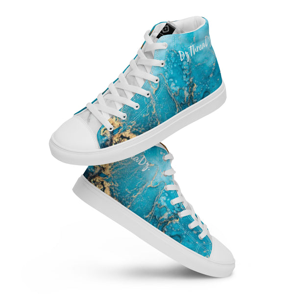 Men’s high top canvas shoes