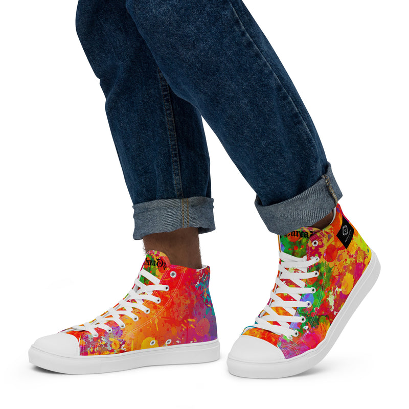 DzThreaDz. Men’s high top canvas shoes