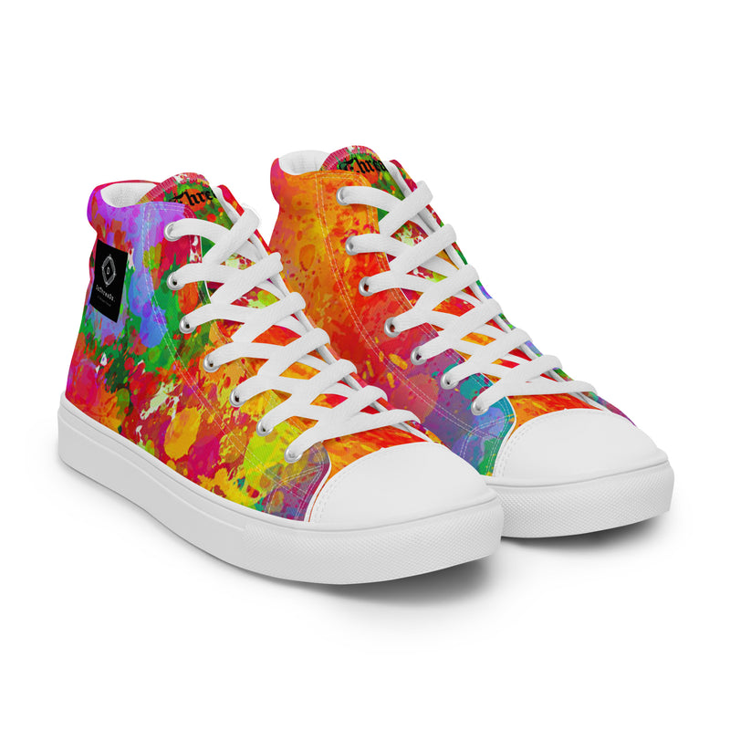 DzThreaDz. Men’s high top canvas shoes