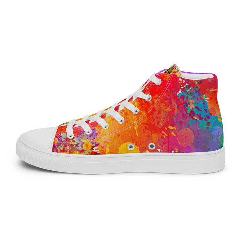 DzThreaDz. Men’s high top canvas shoes