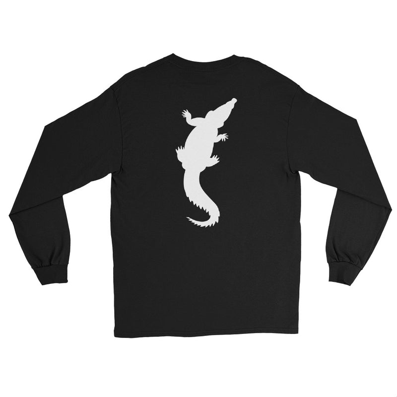 DzThreaDz. Gator Print Men’s Long Sleeve Shirt