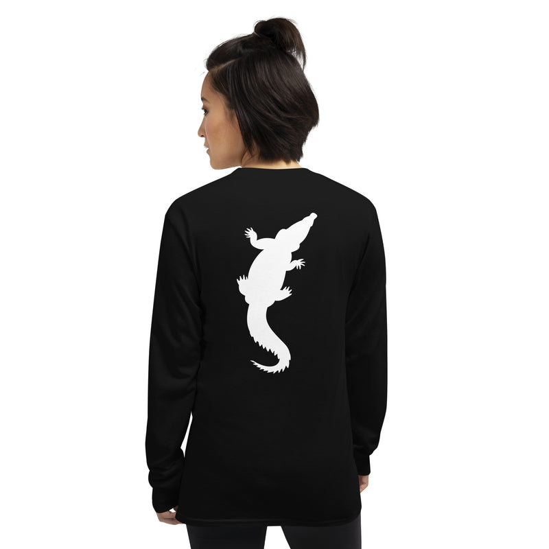 DzThreaDz. Gator Print Men’s Long Sleeve Shirt