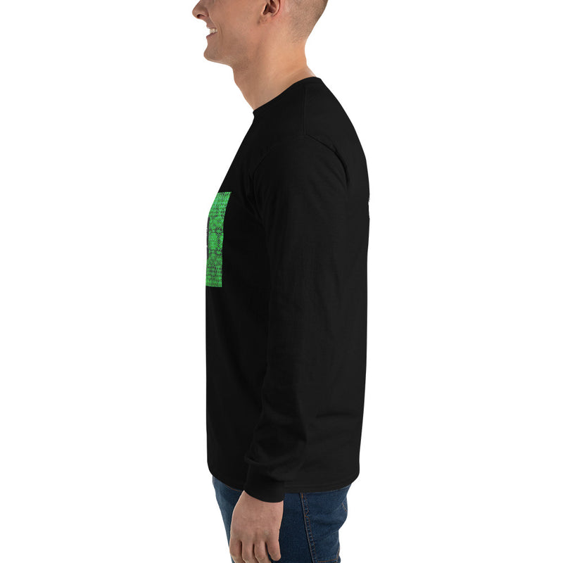 DzThreaDz. Gator Print Men’s Long Sleeve Shirt