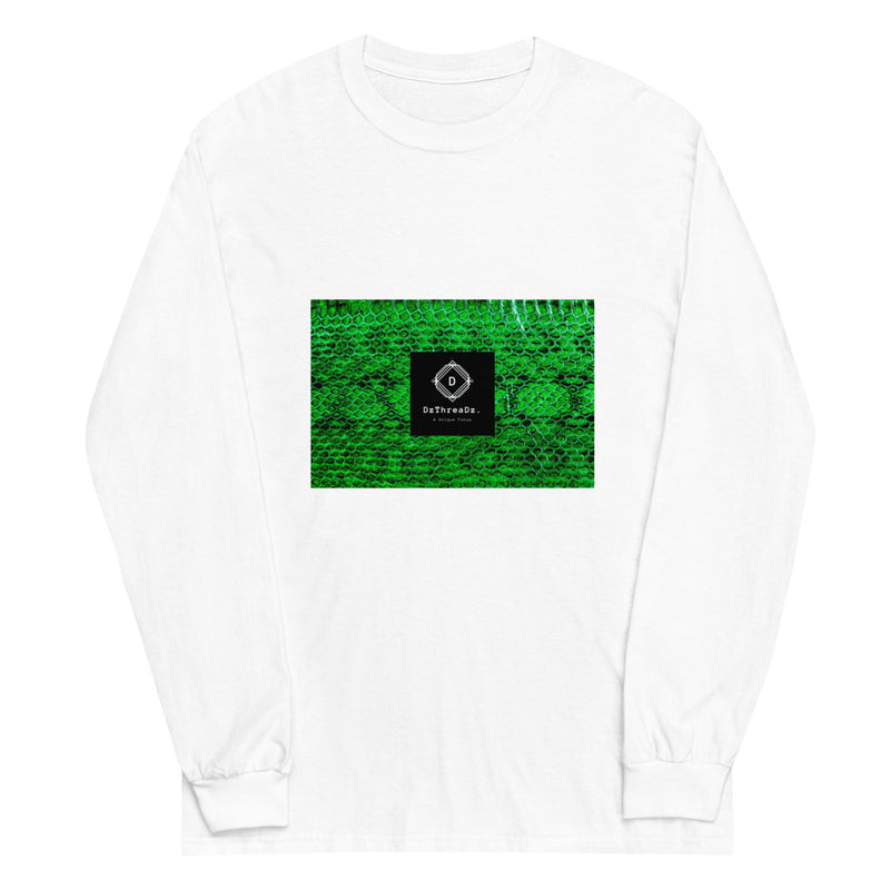 DzThreaDz. Gator Print Men’s Long Sleeve Shirt