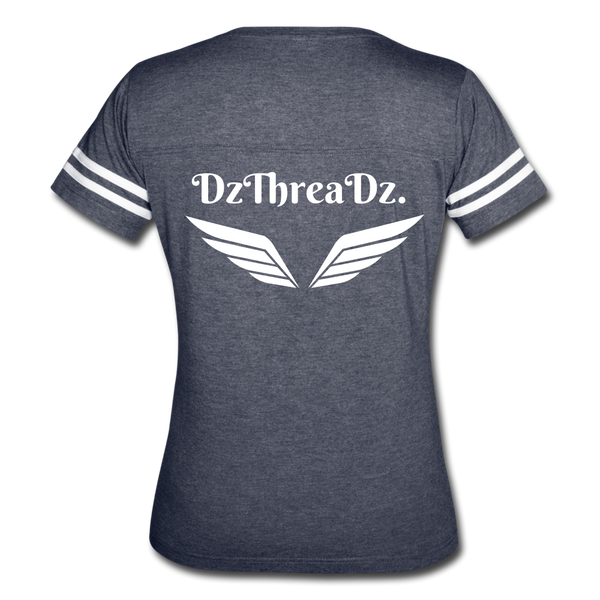 DzThreaDz. Classic Women’s Vintage Sport T-Shirt - vintage navy/white