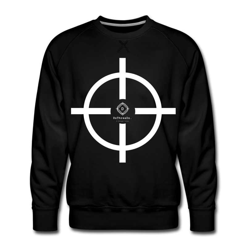 DzThreaDz. Scope Men’s Premium Sweatshirt - black